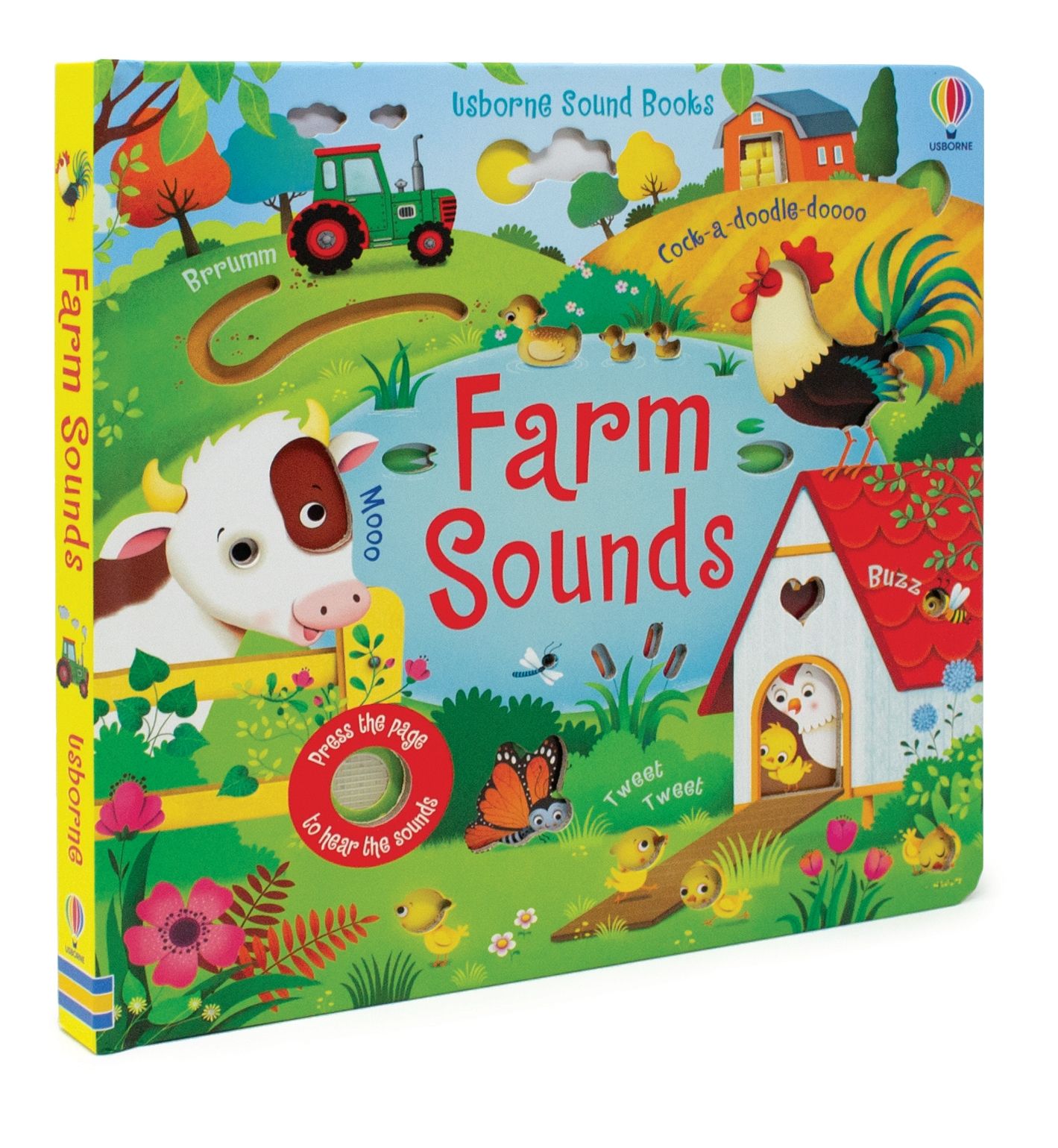 Farm Sounds, carte cu sunete - Usborne