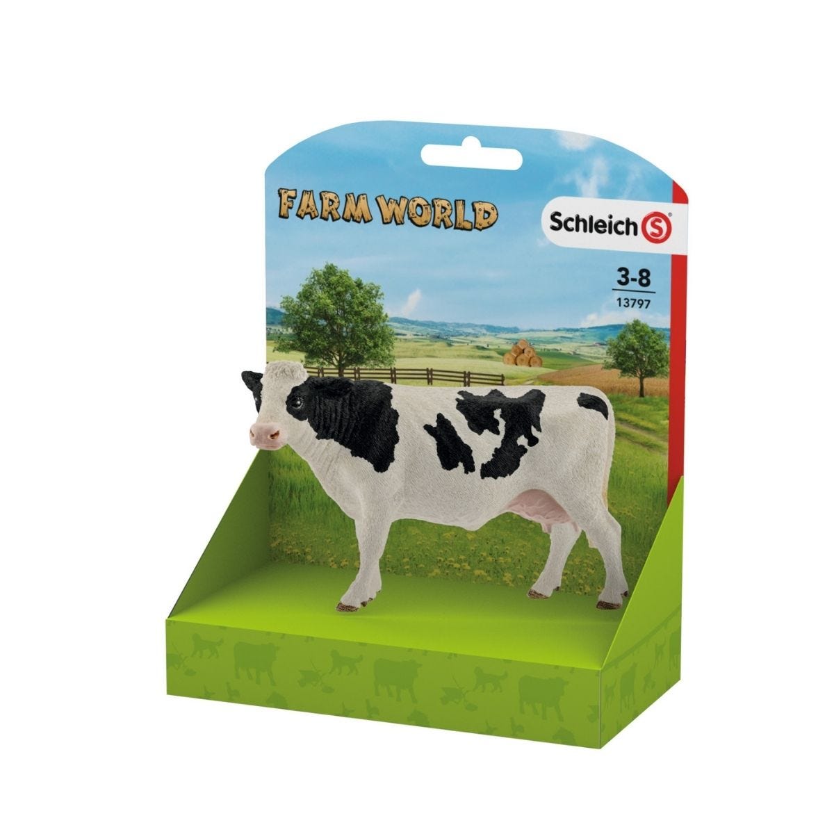 Figurină realistă vacă Holstein - Schleich