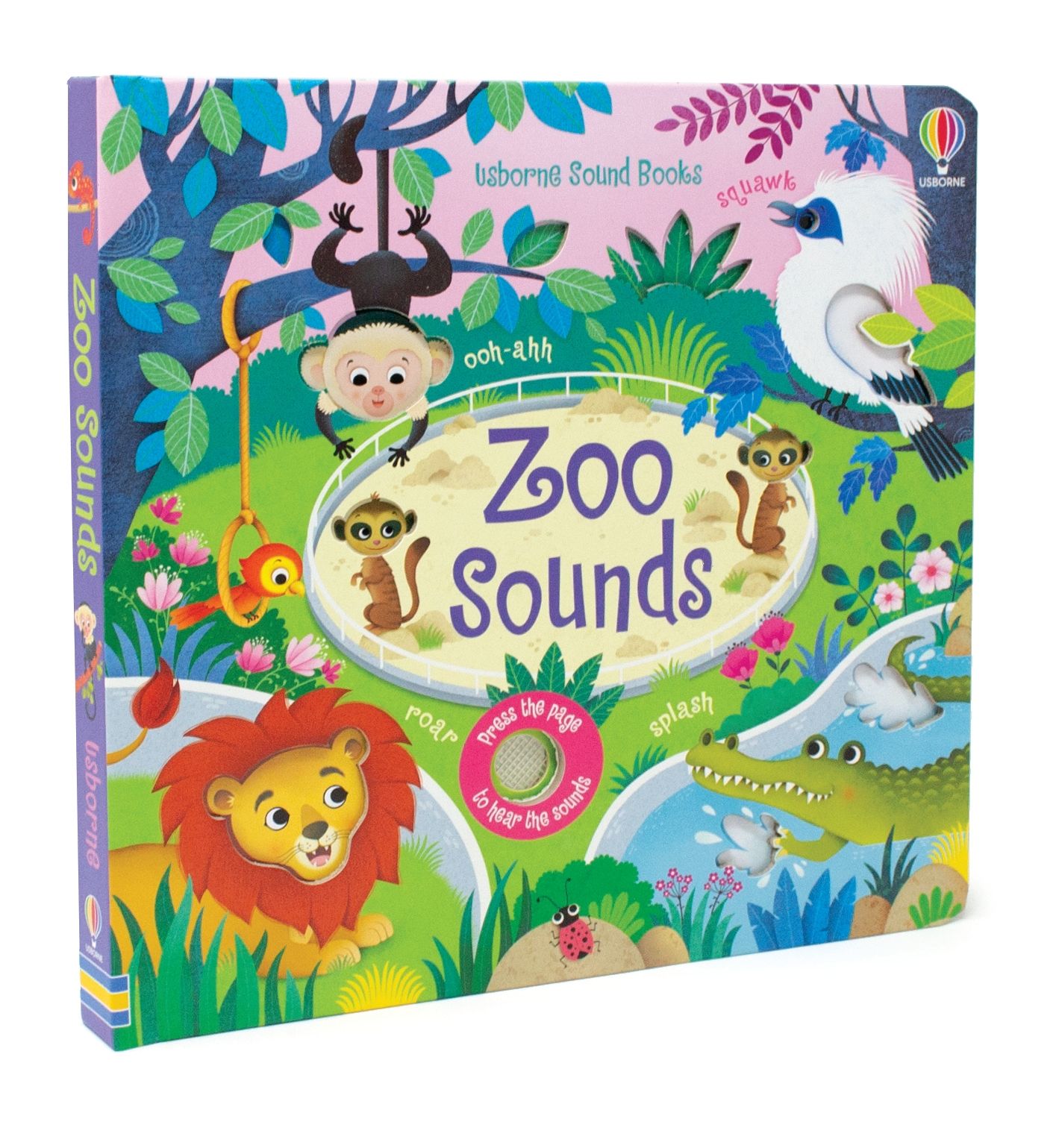 Zoo Sounds, carte cu sunete - Usborne