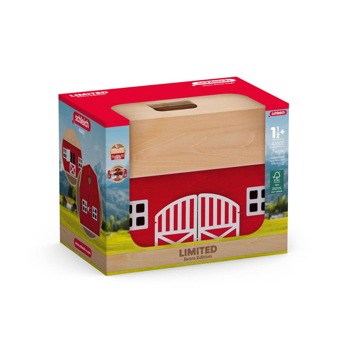 Marele hambar roșu, ediție limitată retro - Schleich