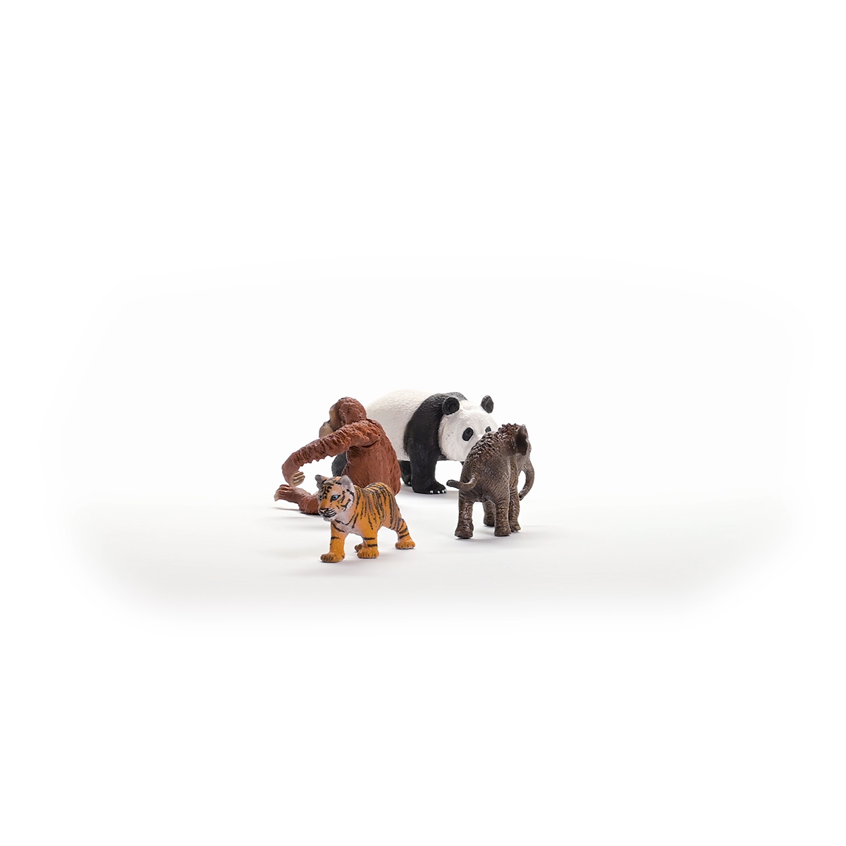 Set figurine animale sălbatice Asia, 4 piese - Schleich