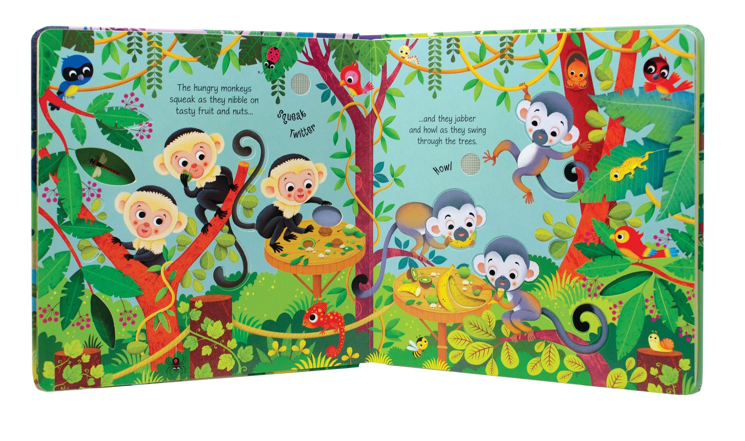 Zoo Sounds, carte cu sunete - Usborne
