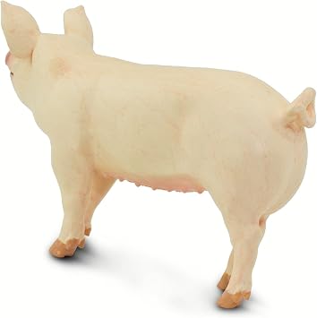Figurină realistă porc marele alb - Safari Ltd.