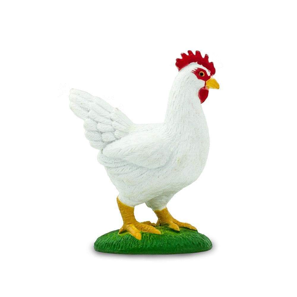 Figurină realistă găină Leghorn - Safari Ltd.
