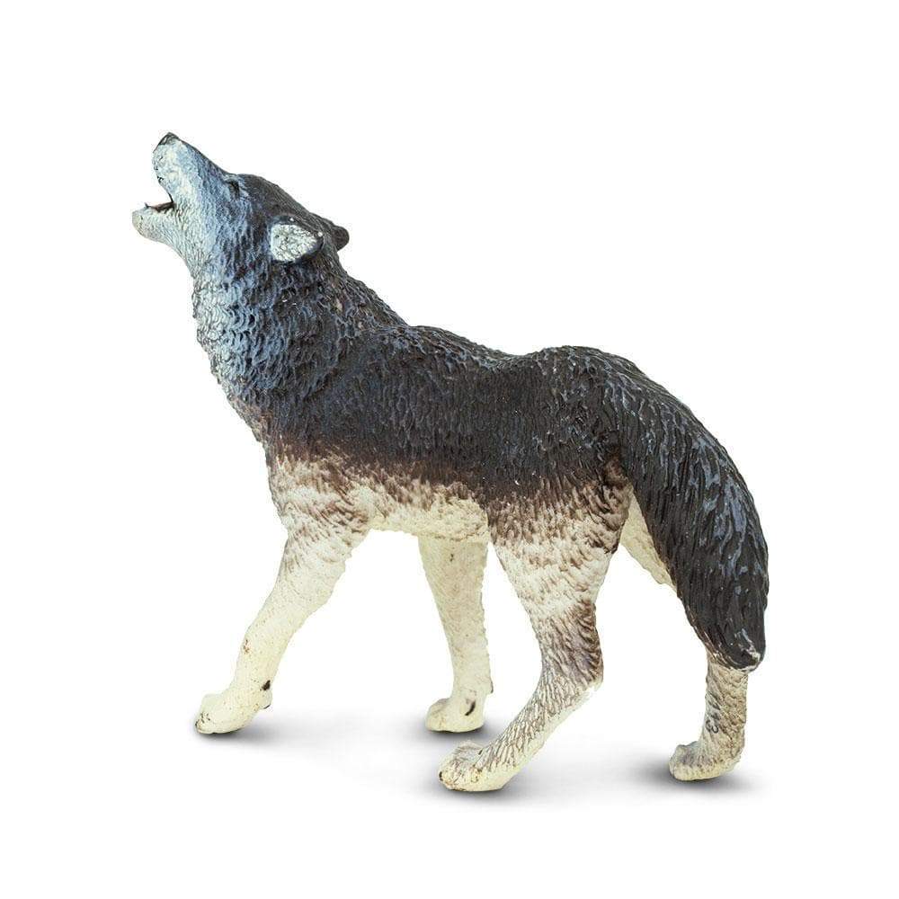 Figurină realistă lup cenușiu - Safari Ltd.