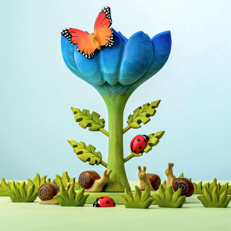Figurină buburuză din lemn – BumbuToys
