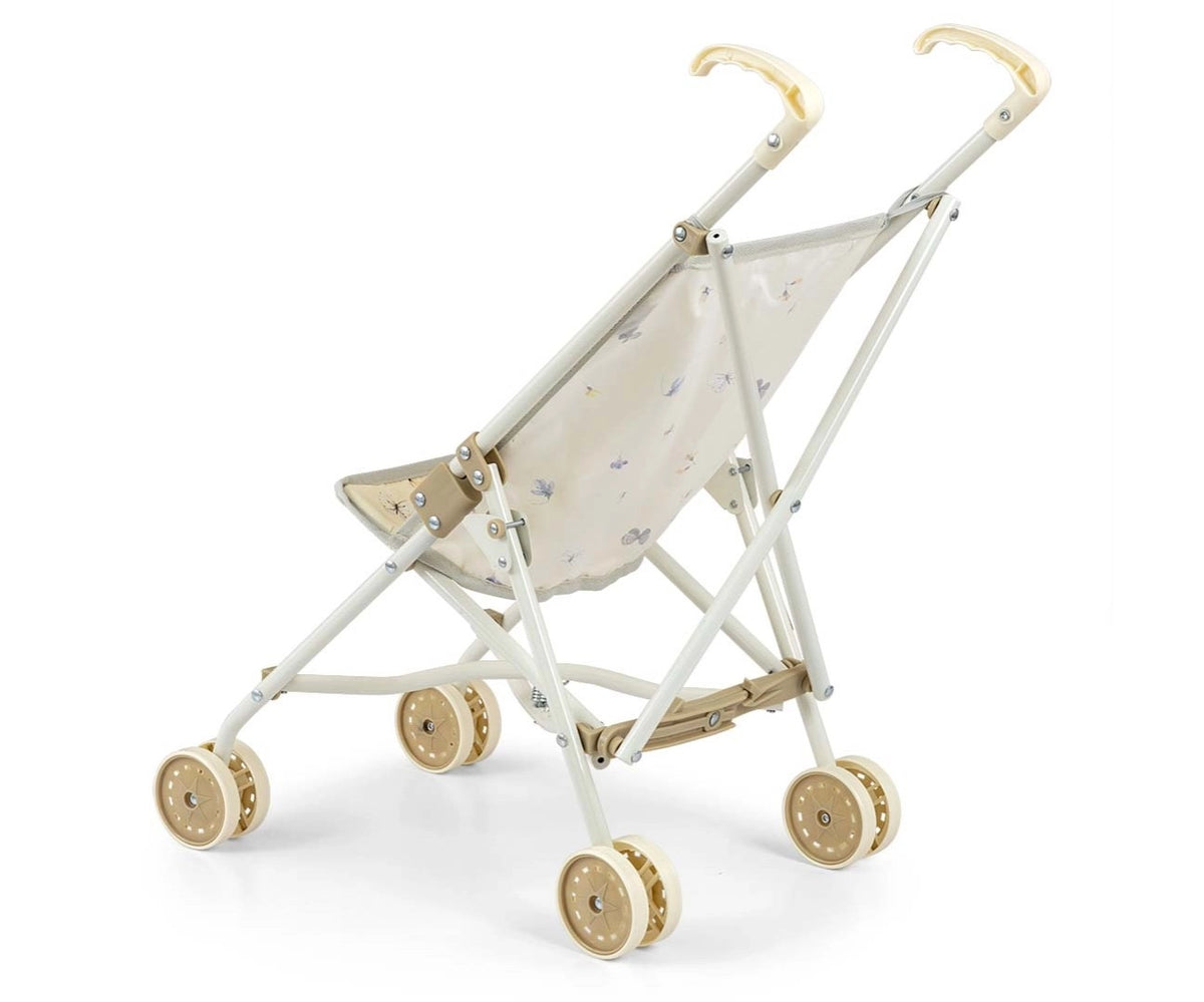 Cărucior tip umbrelă pentru păpuși, pliabil, Julia Nature - Milly Mally