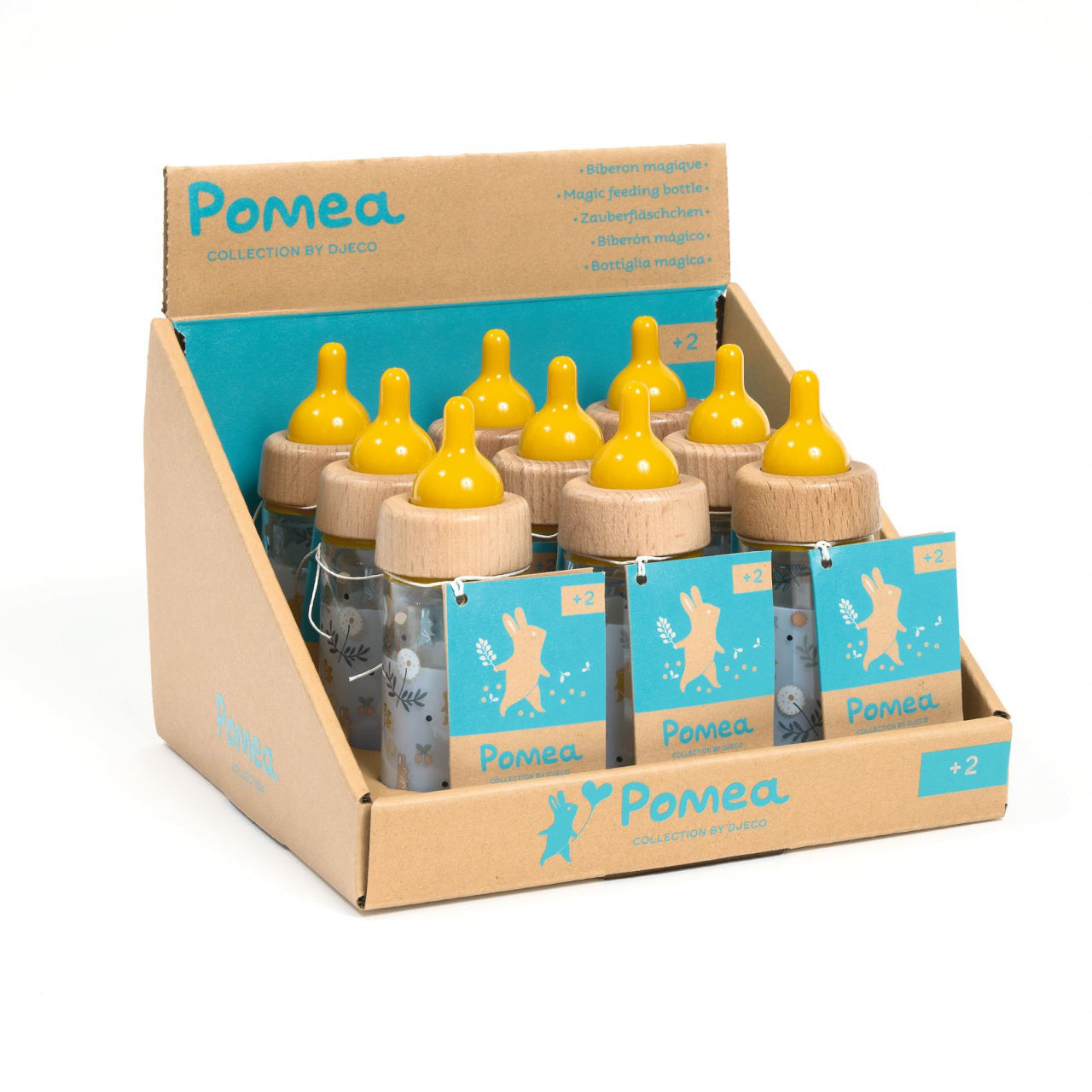 Biberon magic pentru hrănirea păpușilor Pomea - Djeco