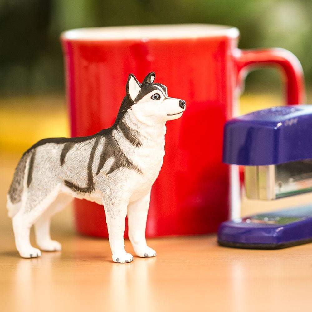 Figurină realistă câine Husky– Safari Ltd