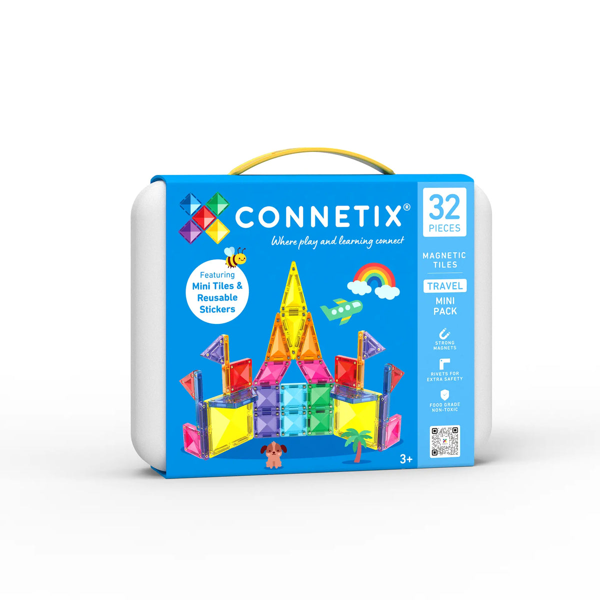 Set magnetic Travel Mini Pack, 32 piese – CONNETIX