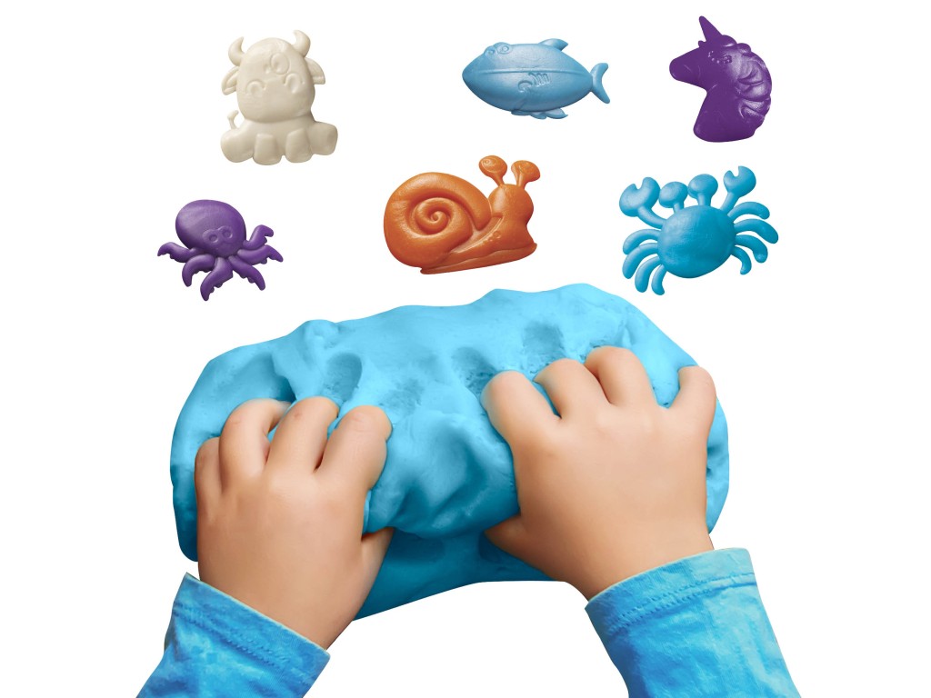 Plastilină Baby Dough, set 8 culori x 75 g - Carioca