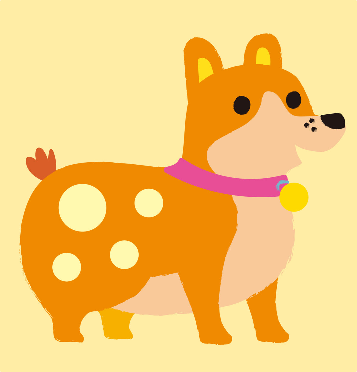 Carte Dots4Fun cu stickere reutilizabile tip buline - Câini și pisici – Haku Yoka by Avenir