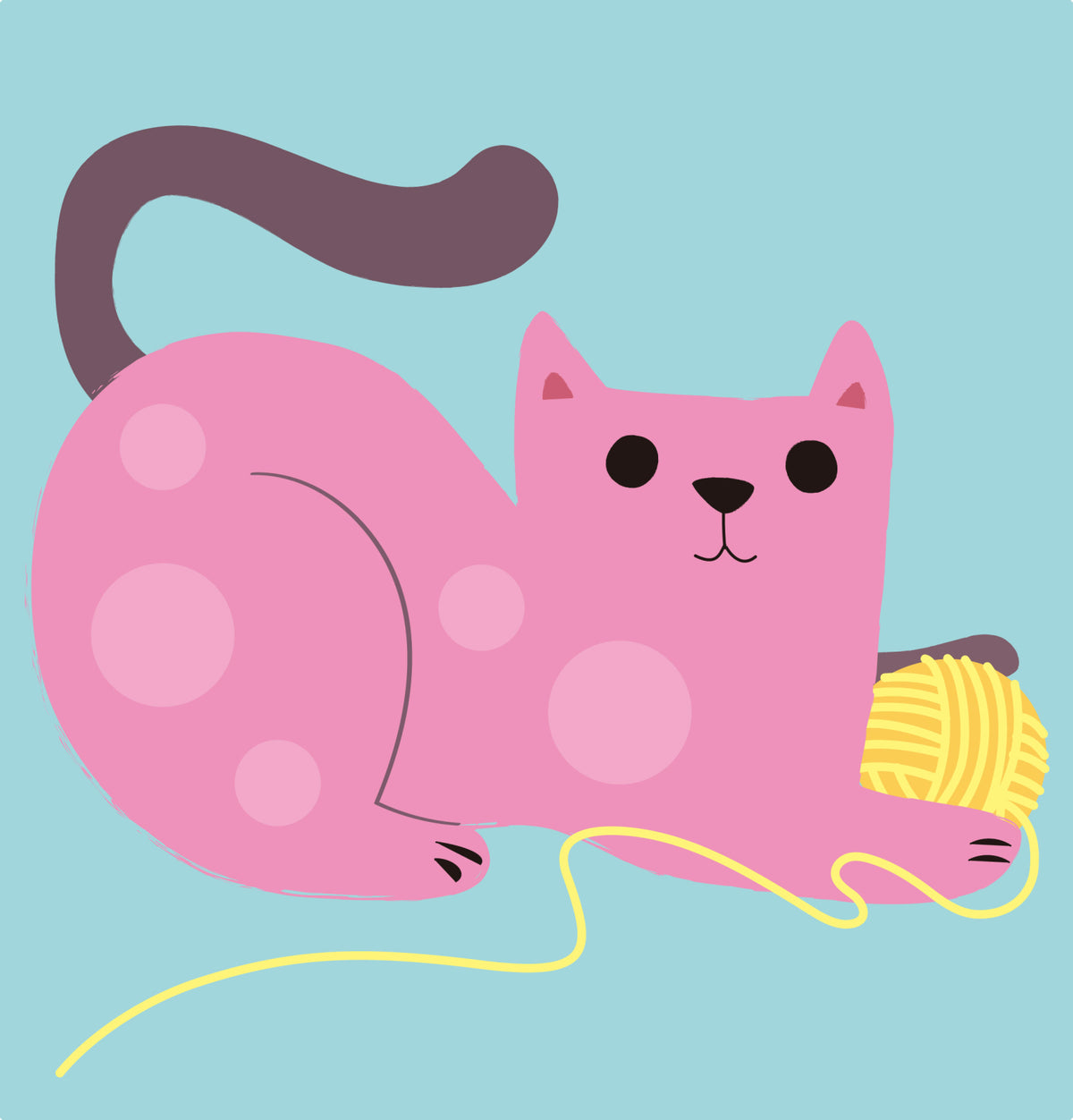 Carte Dots4Fun cu stickere reutilizabile tip buline - Câini și pisici – Haku Yoka by Avenir