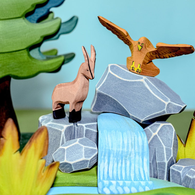 Set Rau de Munte, Cascada, Pietre de Rau – BumbuToys
