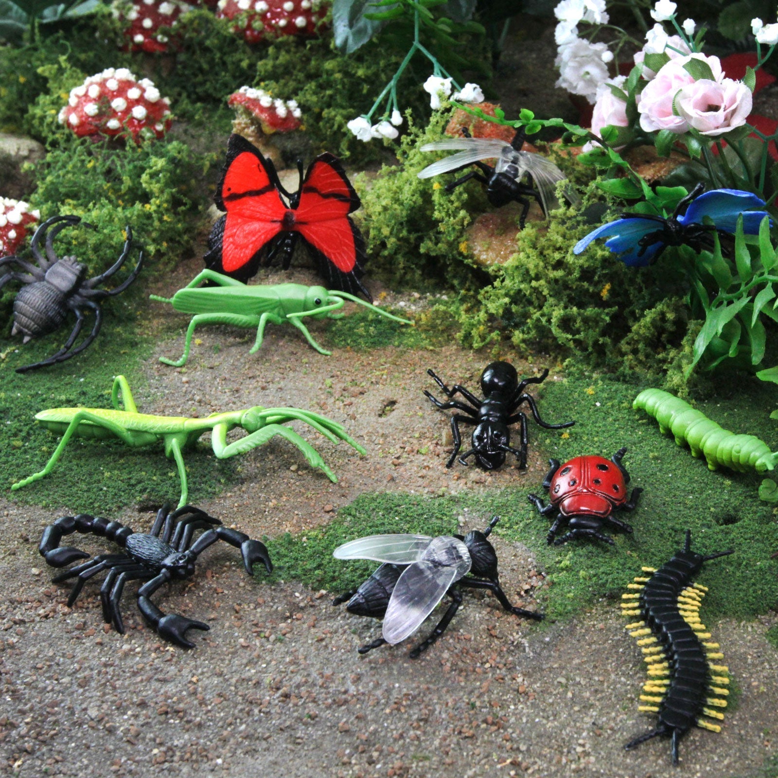 Set de figurine realiste insecte, 14 piese - Safari Ltd.