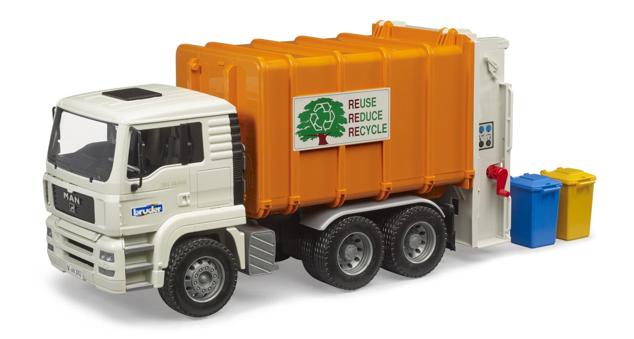 Camion de gunoi MAN TGA, scară 1:16 – Bruder