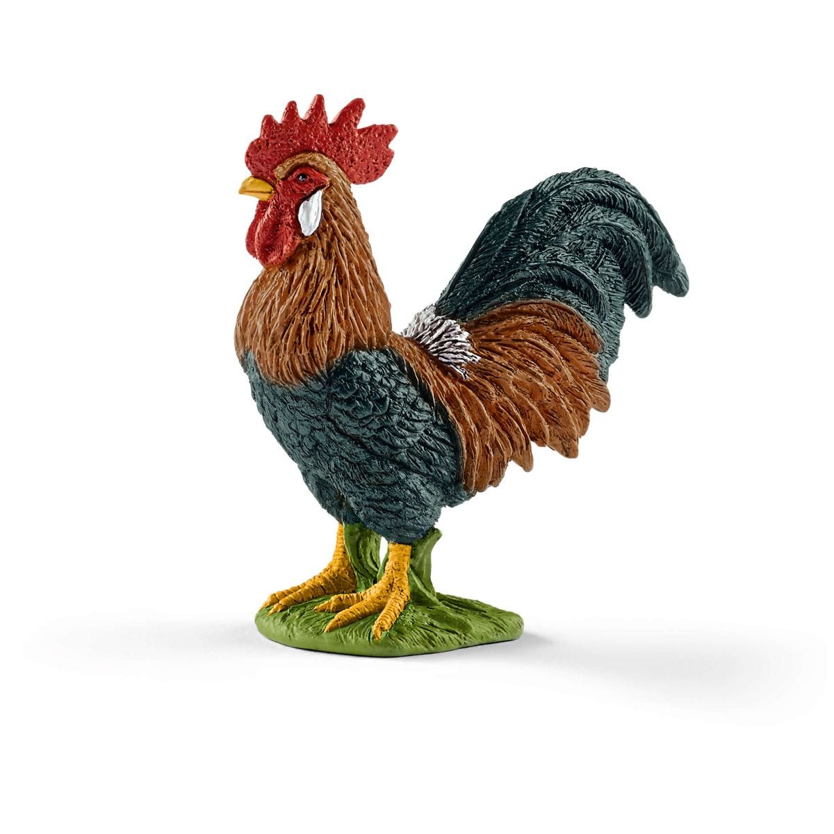 Figurină realistă cocoș din plastic, 5,6 cm - CollectA