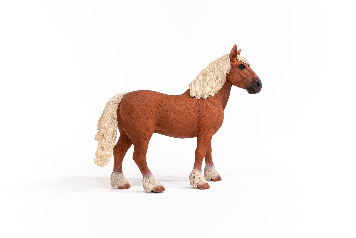 Figurină realistă cal Belgian Draft - Schleich