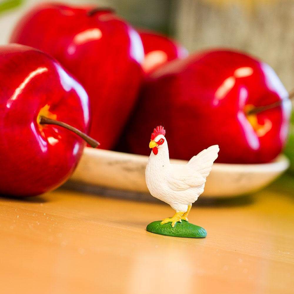 Figurină realistă găină Leghorn - Safari Ltd.