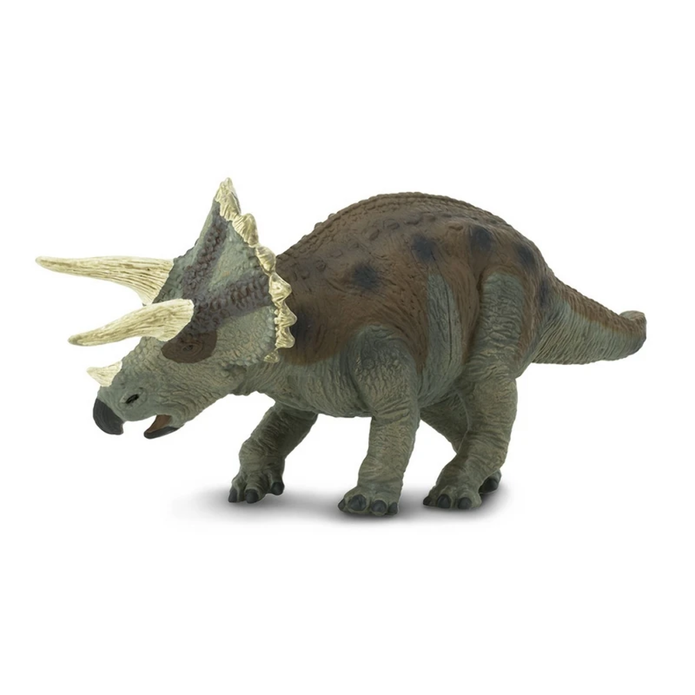 Figurină Triceratops realistă, 27 x 10 cm – Safari Ltd