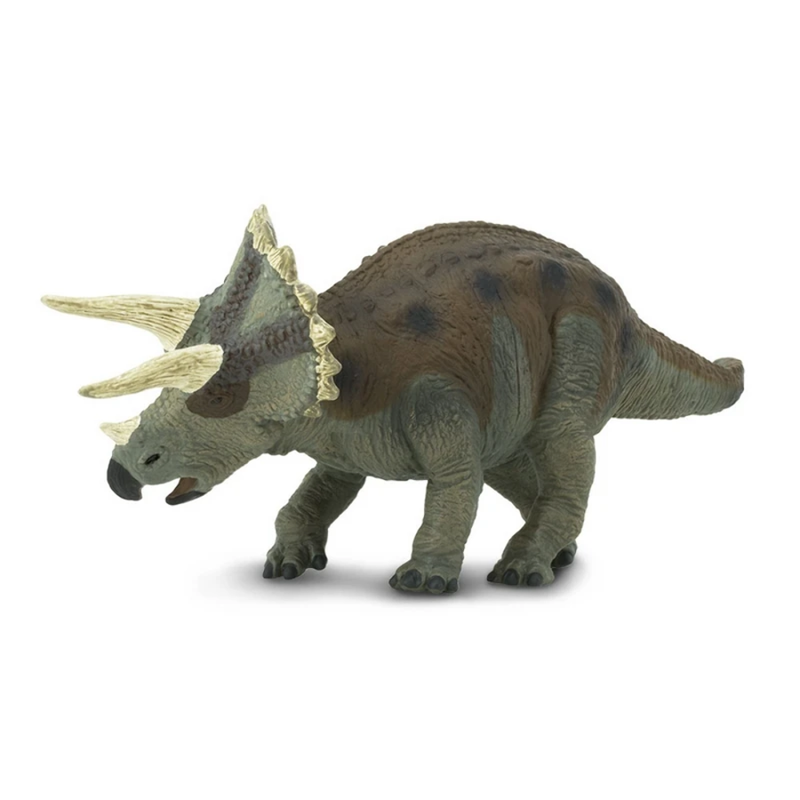 Figurină Triceratops realistă, 27 x 10 cm – Safari Ltd