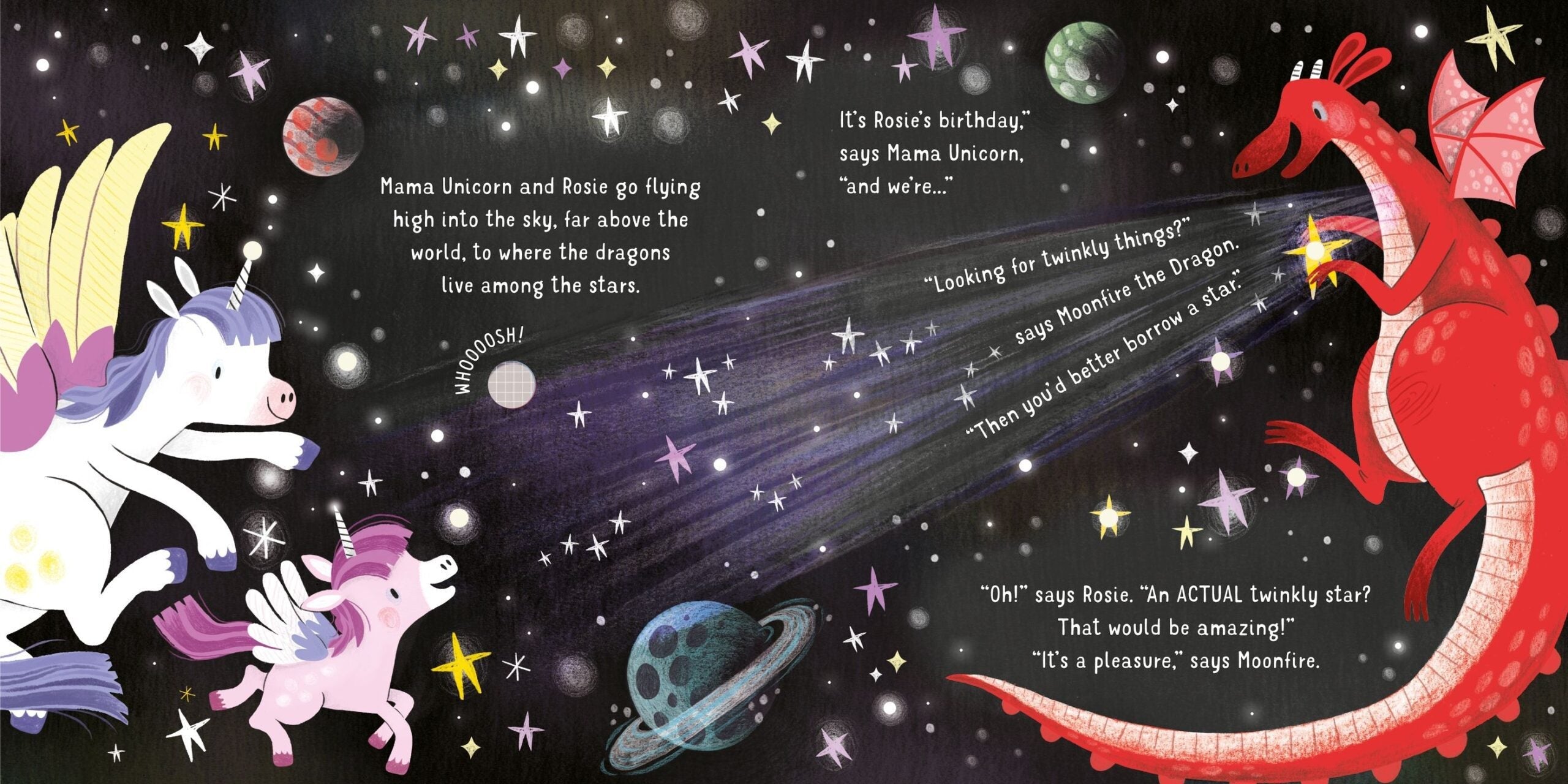 Lights and Sounds Unicorns, carte cu lumini și sunete - Usborne