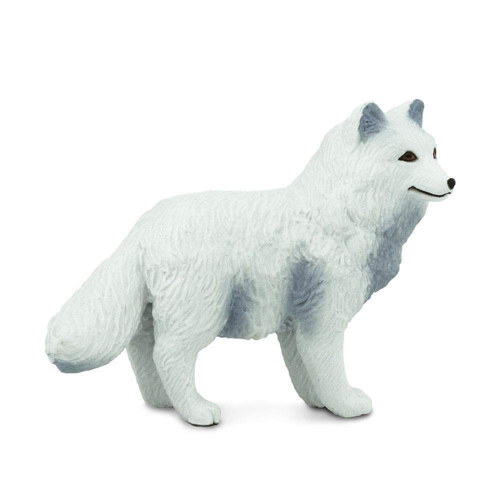 Figurină realistă vulpe polară  – Safari Ltd
