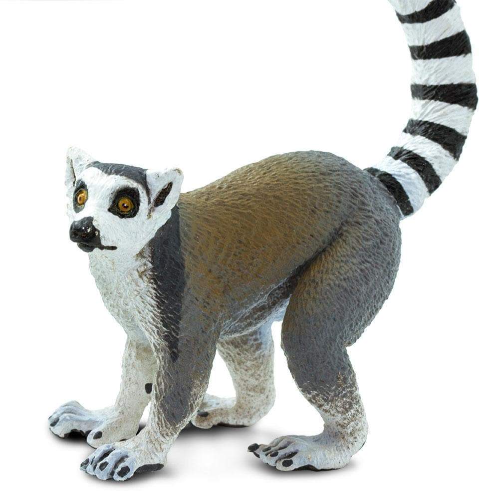Figurină realistă lemur cu coadă inelată – Safari Ltd
