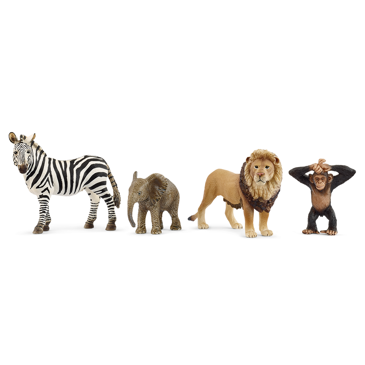 Set de figurine animale sălbatice africane, 6 piese - Schleich