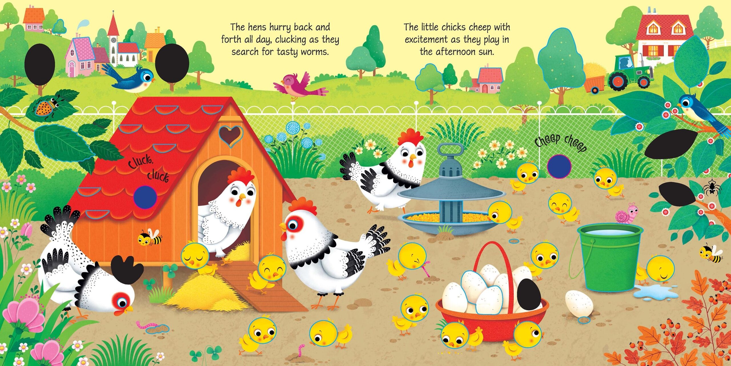 Farm Sounds, carte cu sunete - Usborne