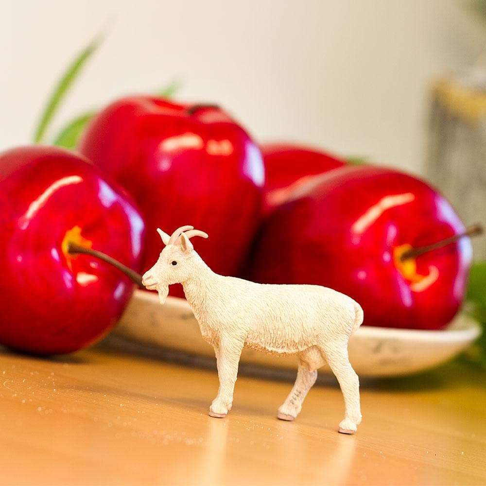 Figurină realistă capră albă - Safari Ltd.