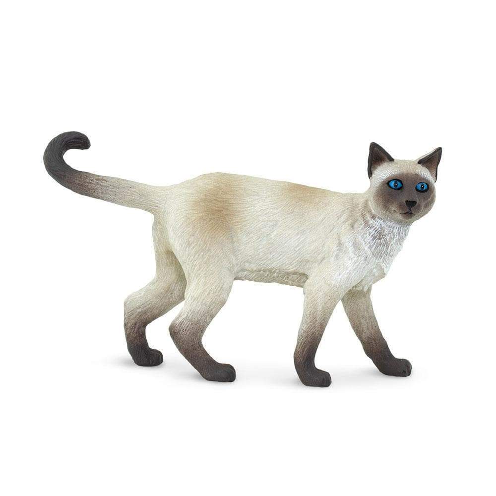Figurină pisică siameză, 8,3 cm – Safari Ltd