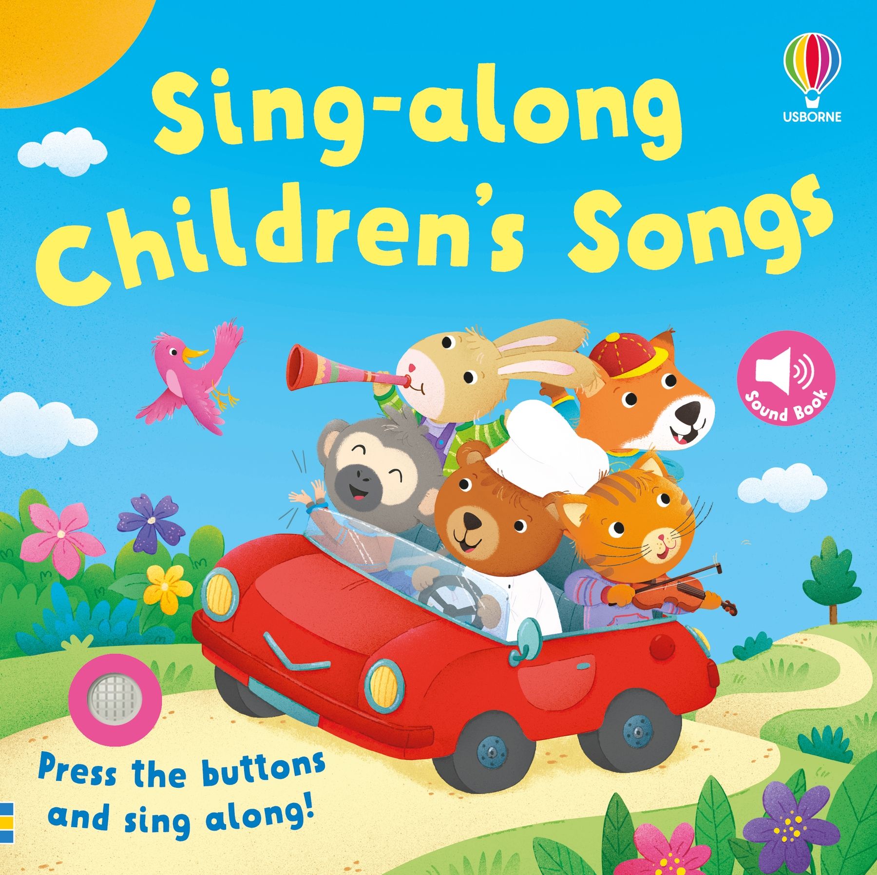 Sing-along Children’s Songs – Carte cu sunete pentru copii 6+ luni, Usborne