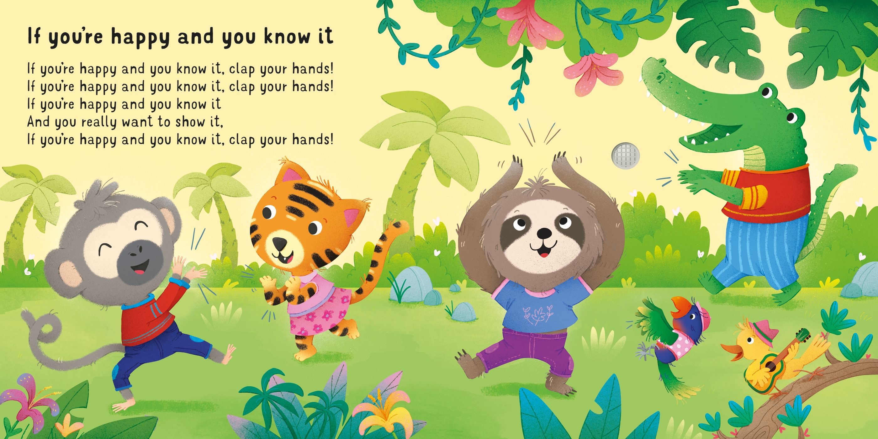 Sing-along Children’s Songs – Carte cu sunete pentru copii 6+ luni, Usborne