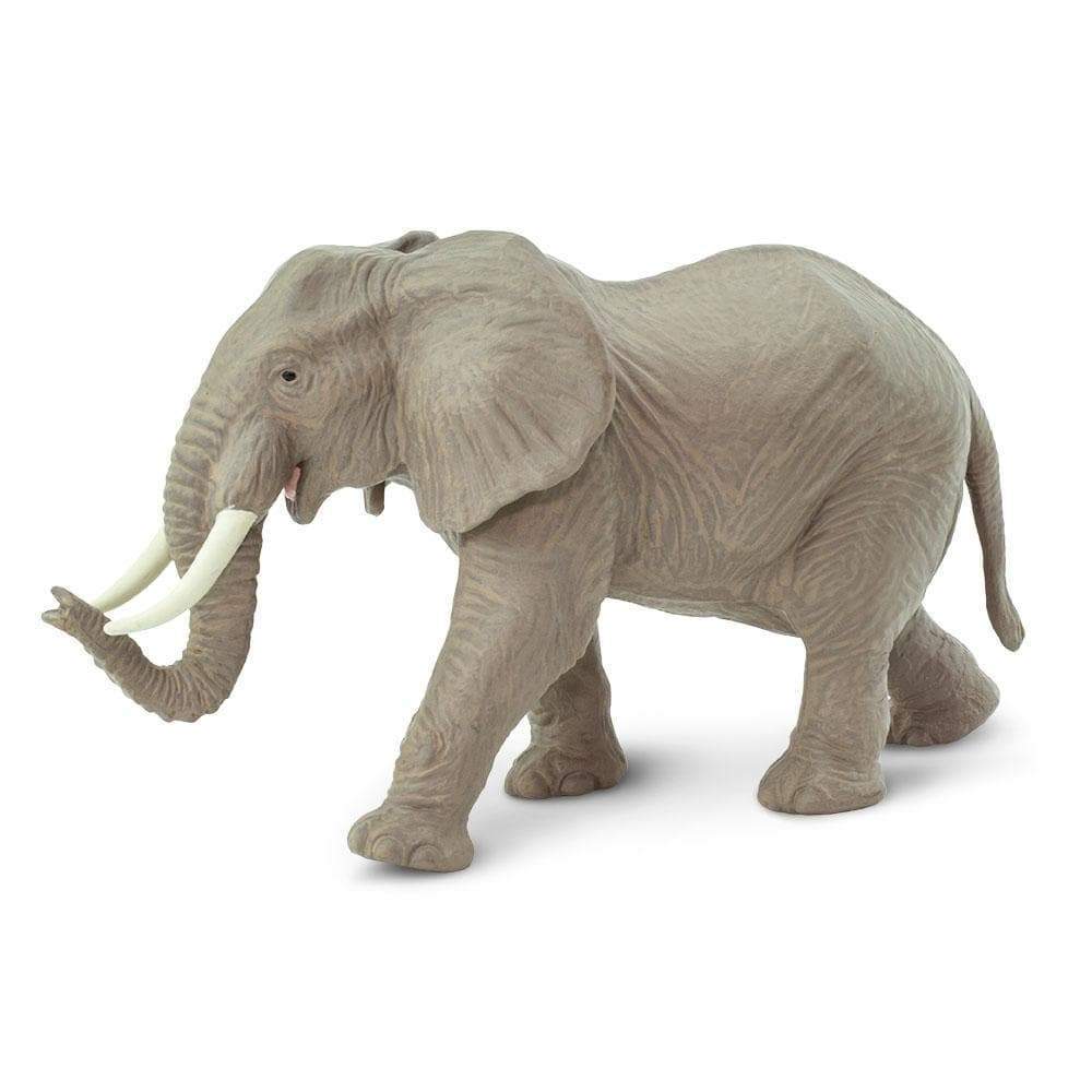 Figurină elefant african realistă, 16,5 cm – Safari Ltd