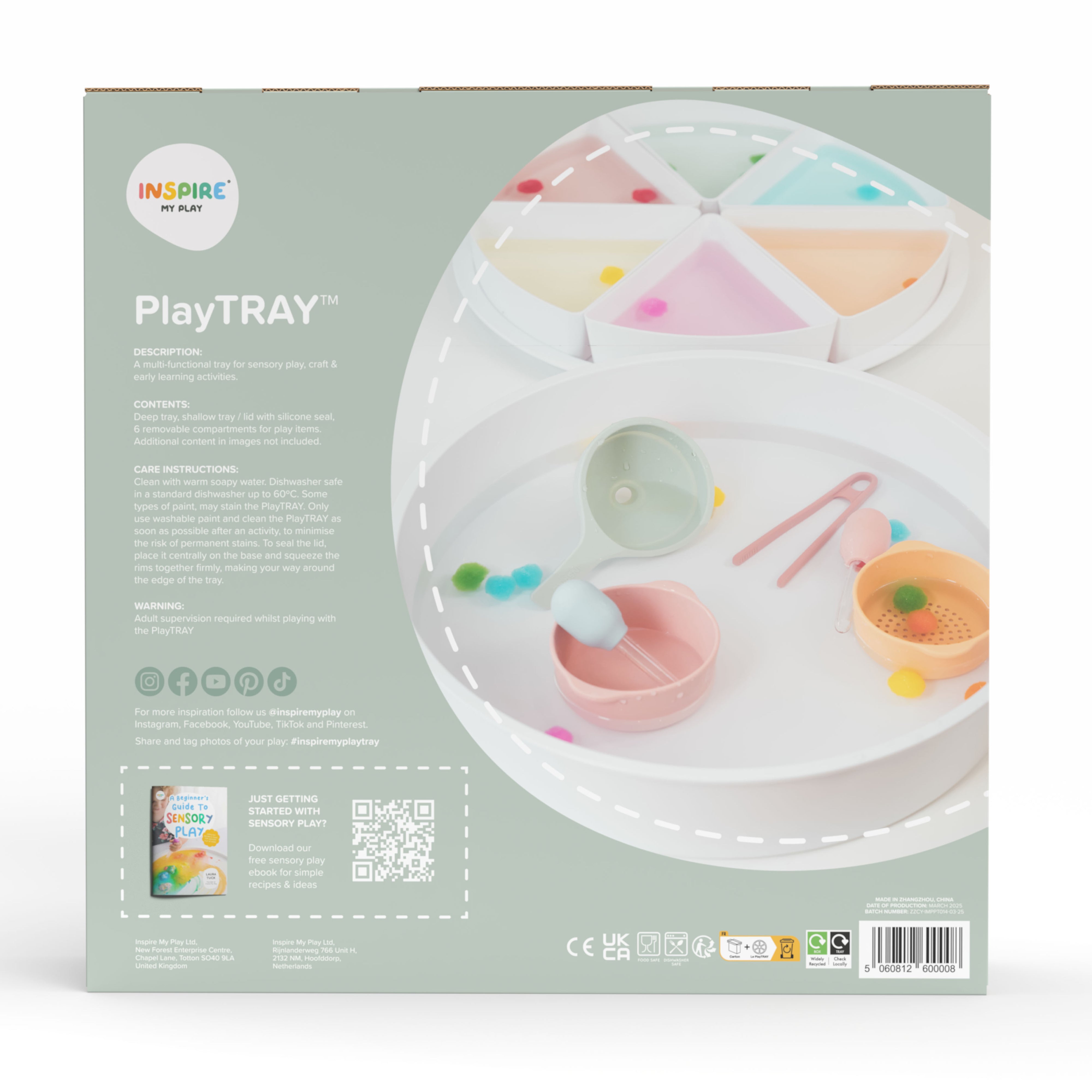 Tavă senzorială PlayTRAY™ - Inspire My Play