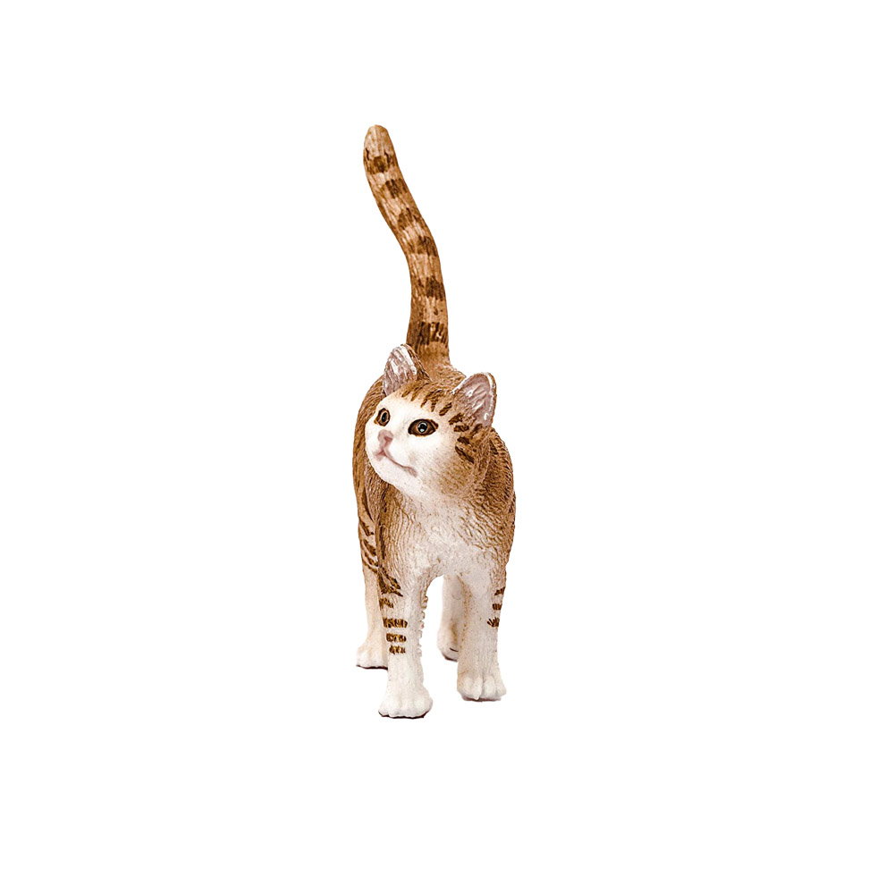 Figurină realistă pisică portocalie cu dungi - Schleich