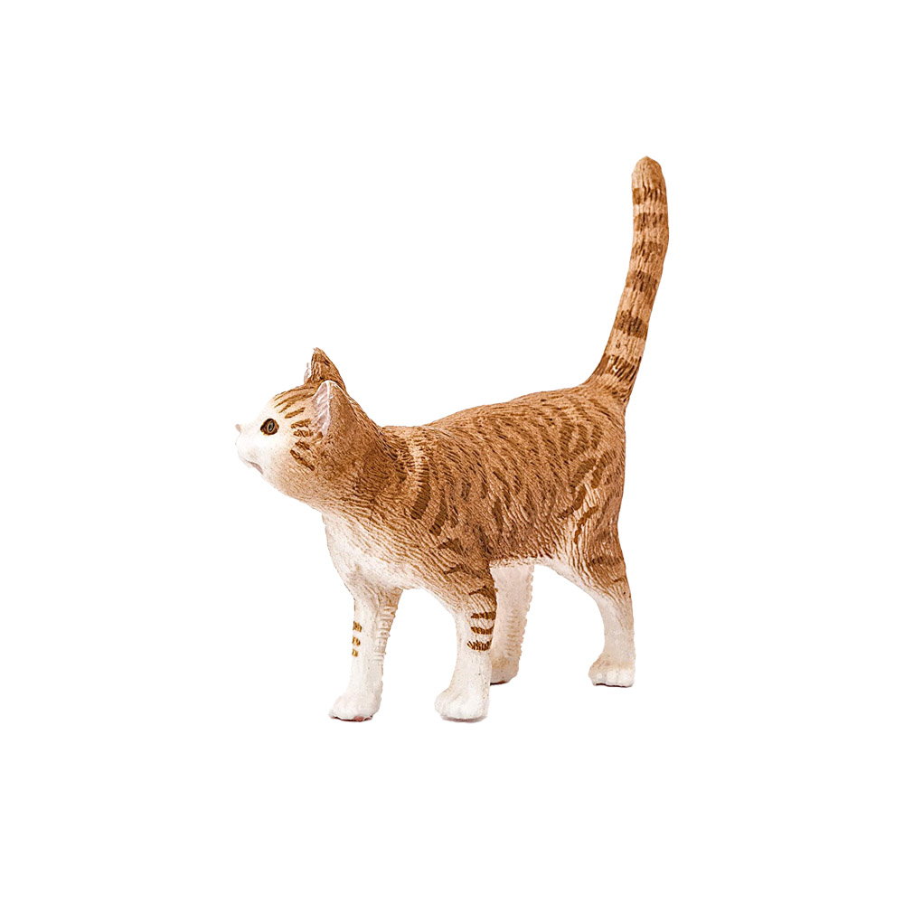 Figurină realistă pisică portocalie cu dungi - Schleich