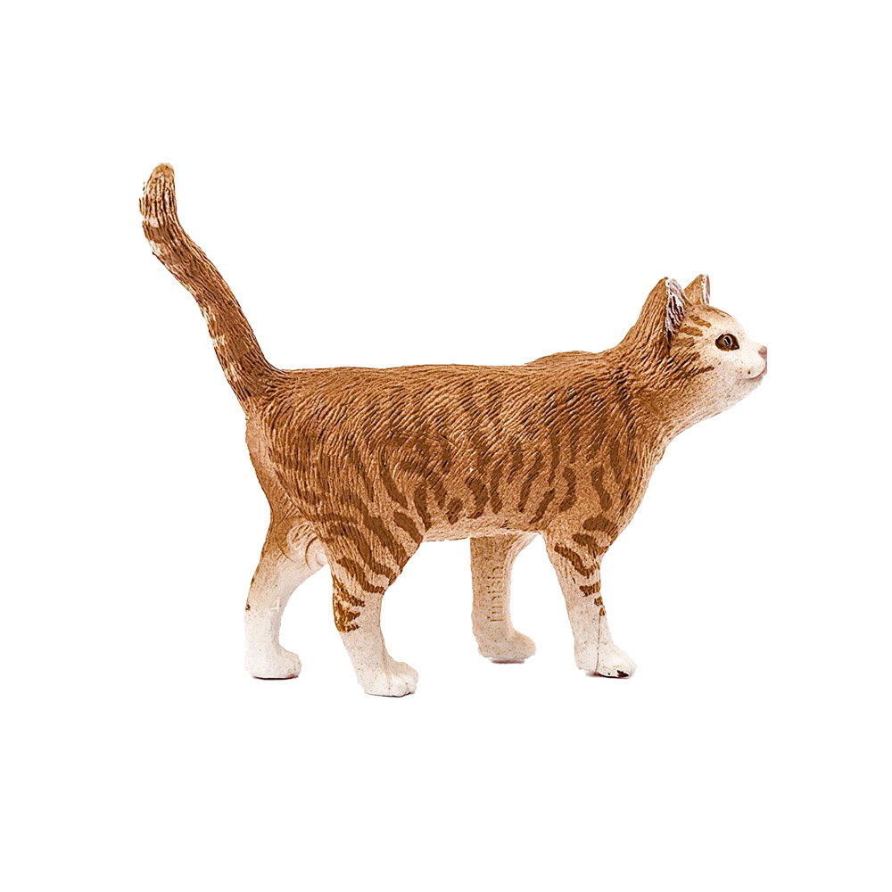 Figurină realistă pisică portocalie cu dungi - Schleich