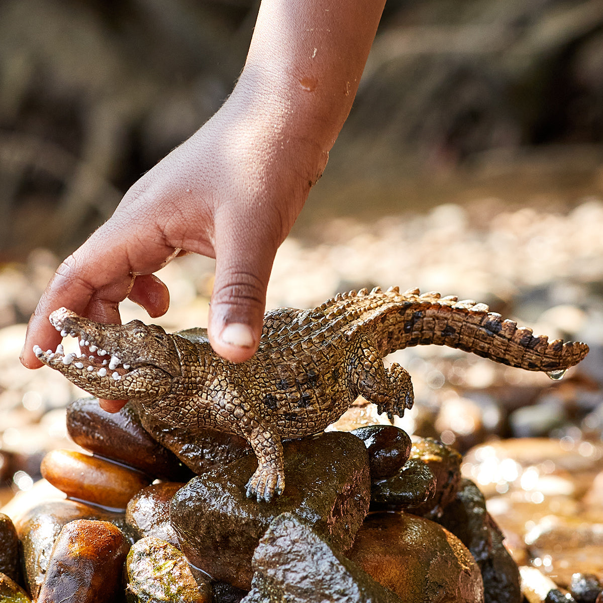 Figurină realistă crocodil - Schleich