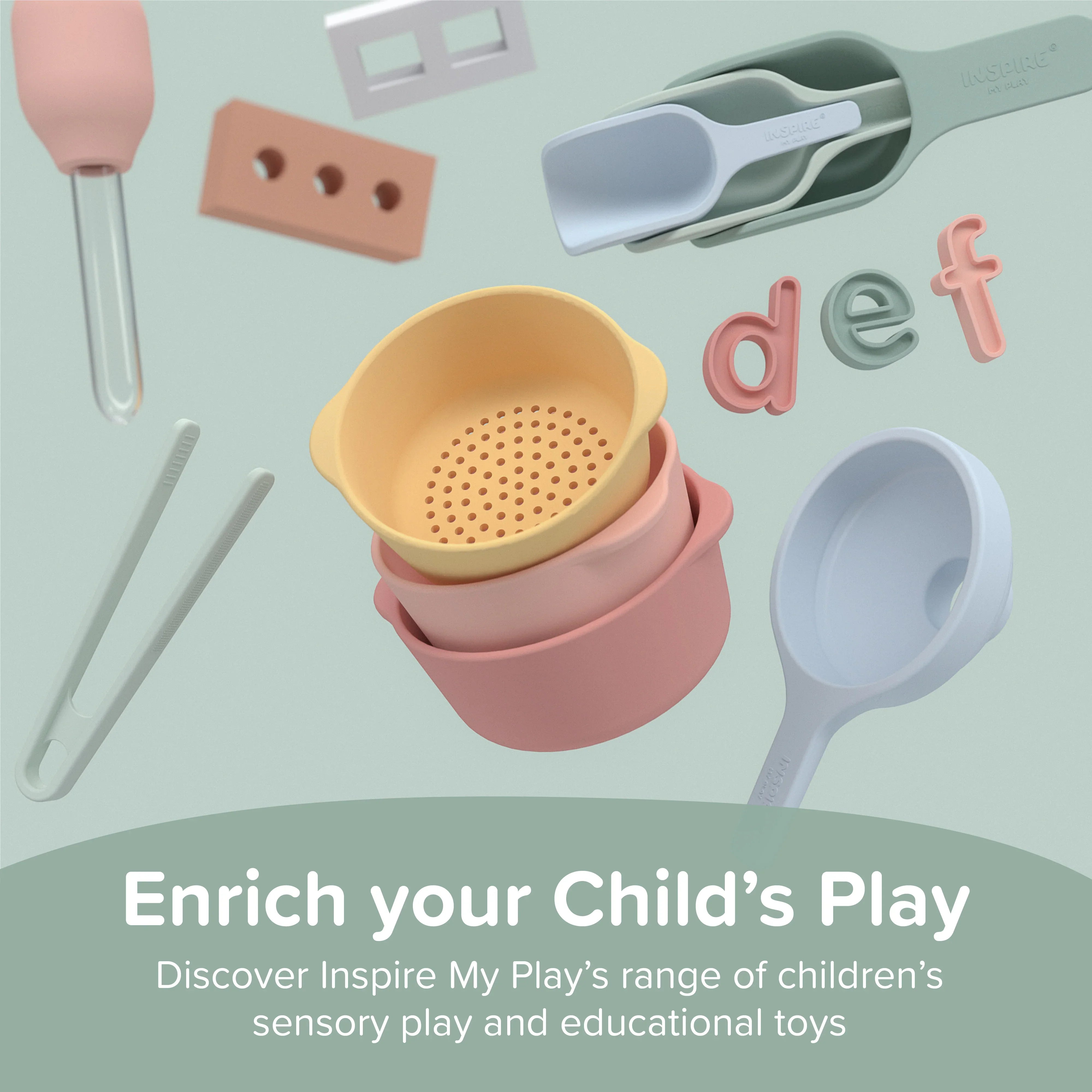 Starter kit pentru joacă senzorială - Inspire My Play