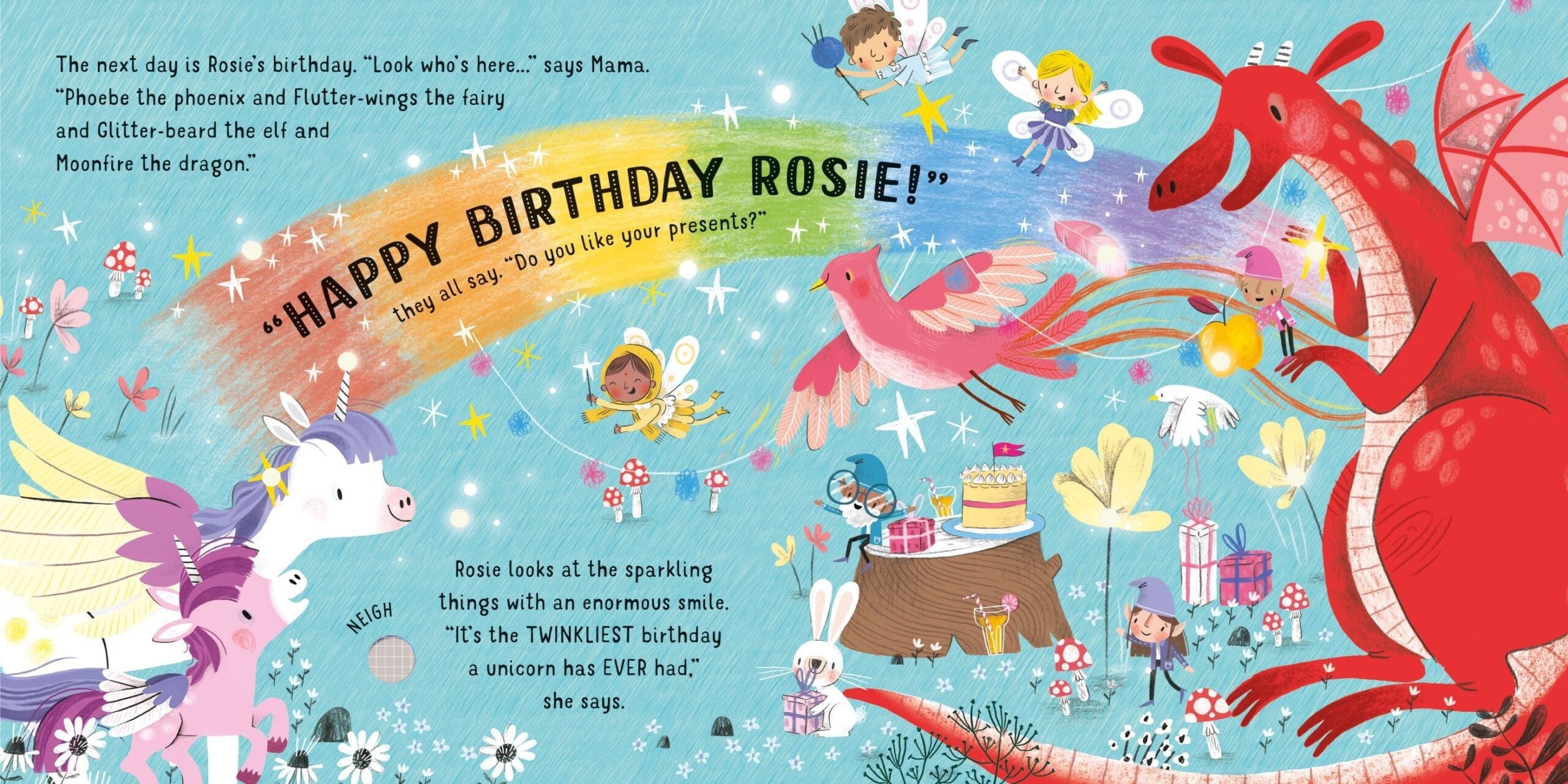 Lights and Sounds Unicorns, carte cu lumini și sunete - Usborne