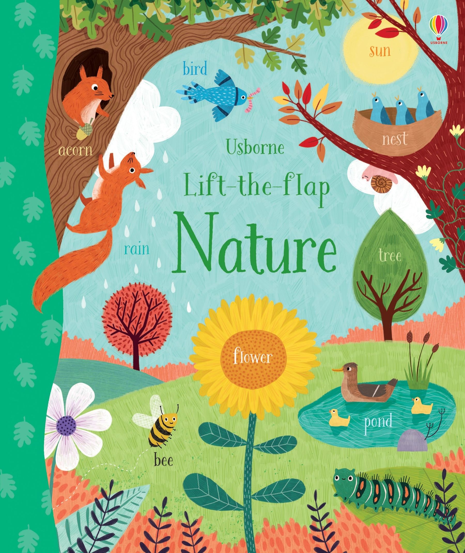 Lift-the-Flap Nature – Carte cu clapete pentru copii 3+ ani, Usborne