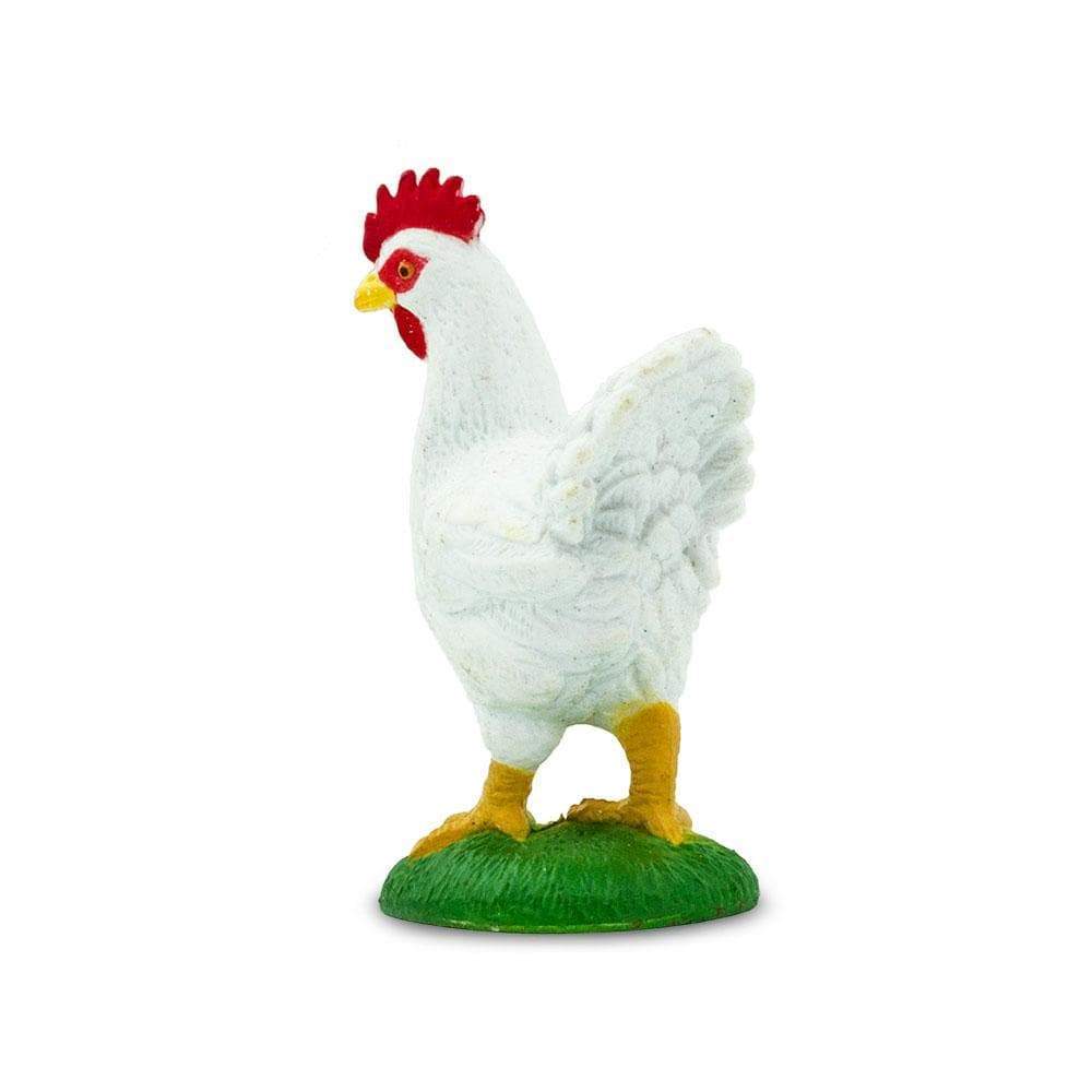 Figurină realistă găină Leghorn - Safari Ltd.