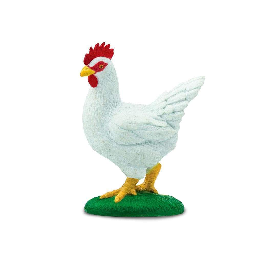 Figurină realistă găină Leghorn - Safari Ltd.