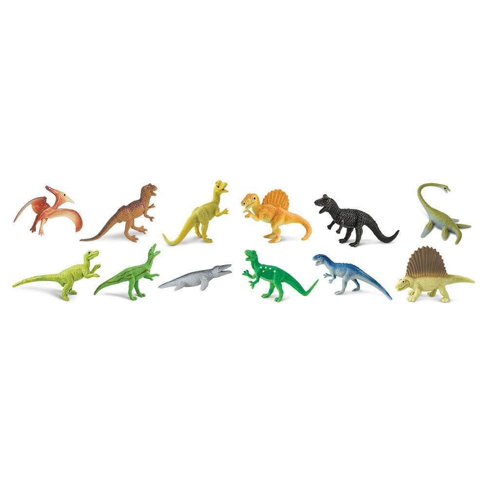 Toob dinozauri carnivori, 12 piese - Safari Ltd.