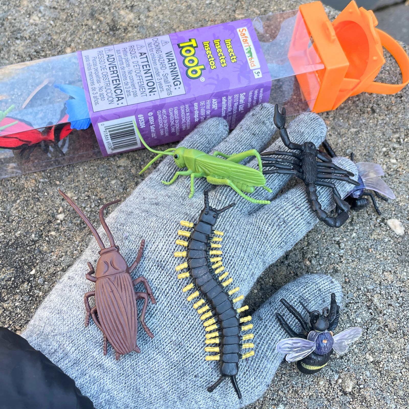 Set de figurine realiste insecte, 14 piese - Safari Ltd.