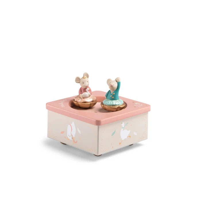 Cutiuță muzicală cu șoricei dansatori - Moulin Roty