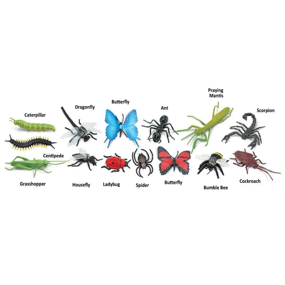 Set de figurine realiste insecte, 14 piese - Safari Ltd.
