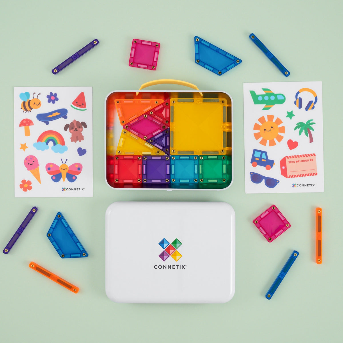 Set magnetic Travel Mini Pack, 32 piese – CONNETIX
